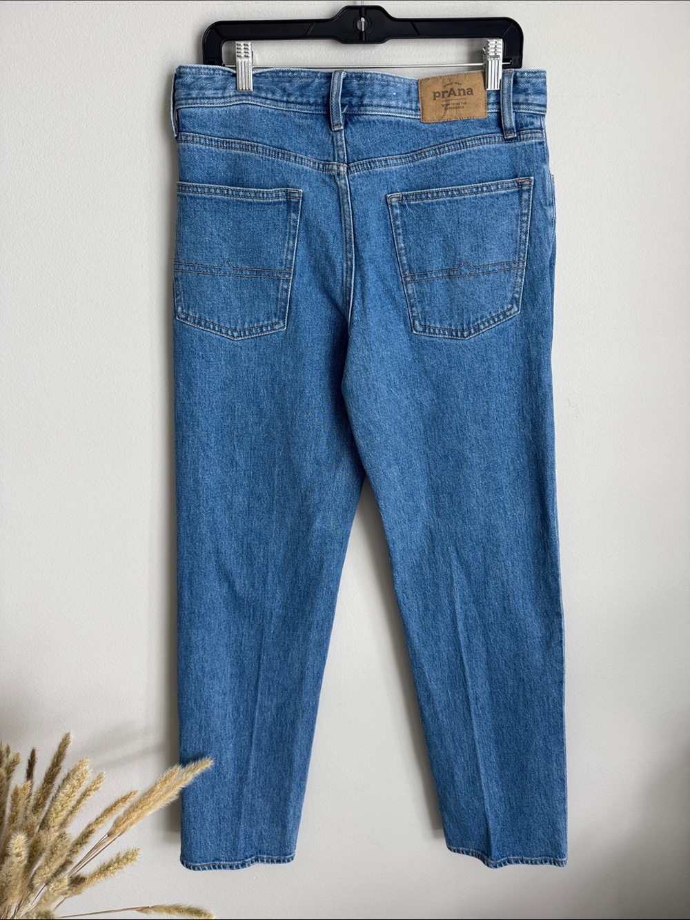 prAna Carlsbad 760 Standard Straight Organic Cotton Button Fly Jeans Men’s 32x32 - Picture 8 of 12